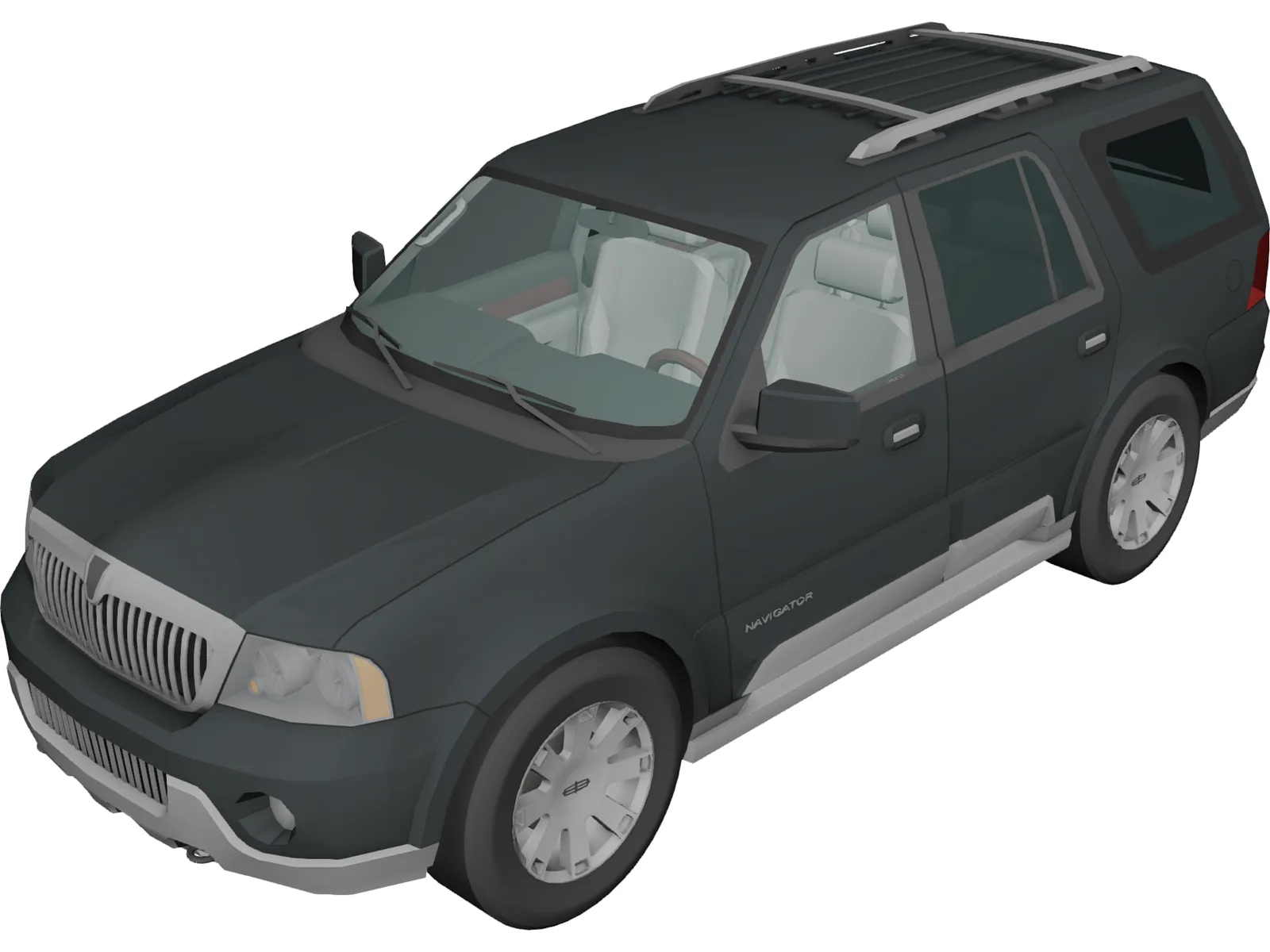 Lincoln Navigator 3D Model main preview