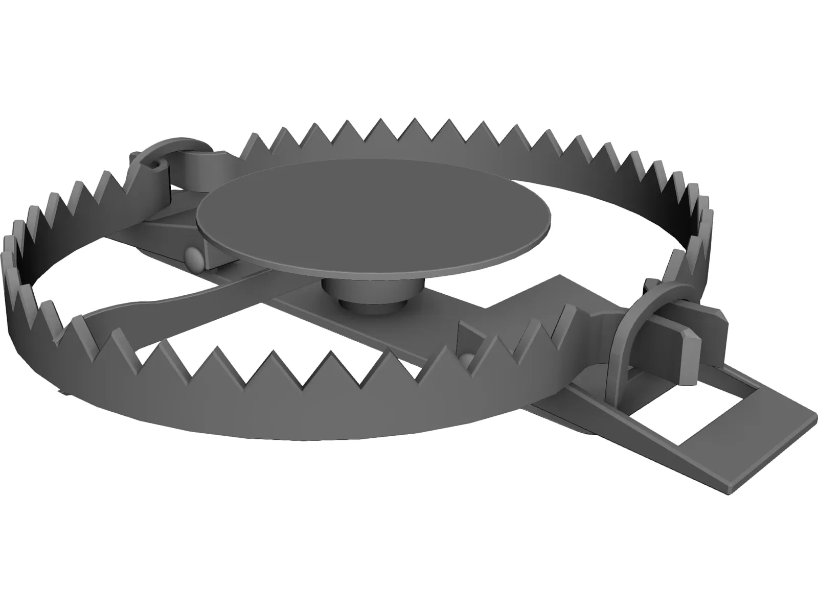 Steel Trap 3D Model main preview
