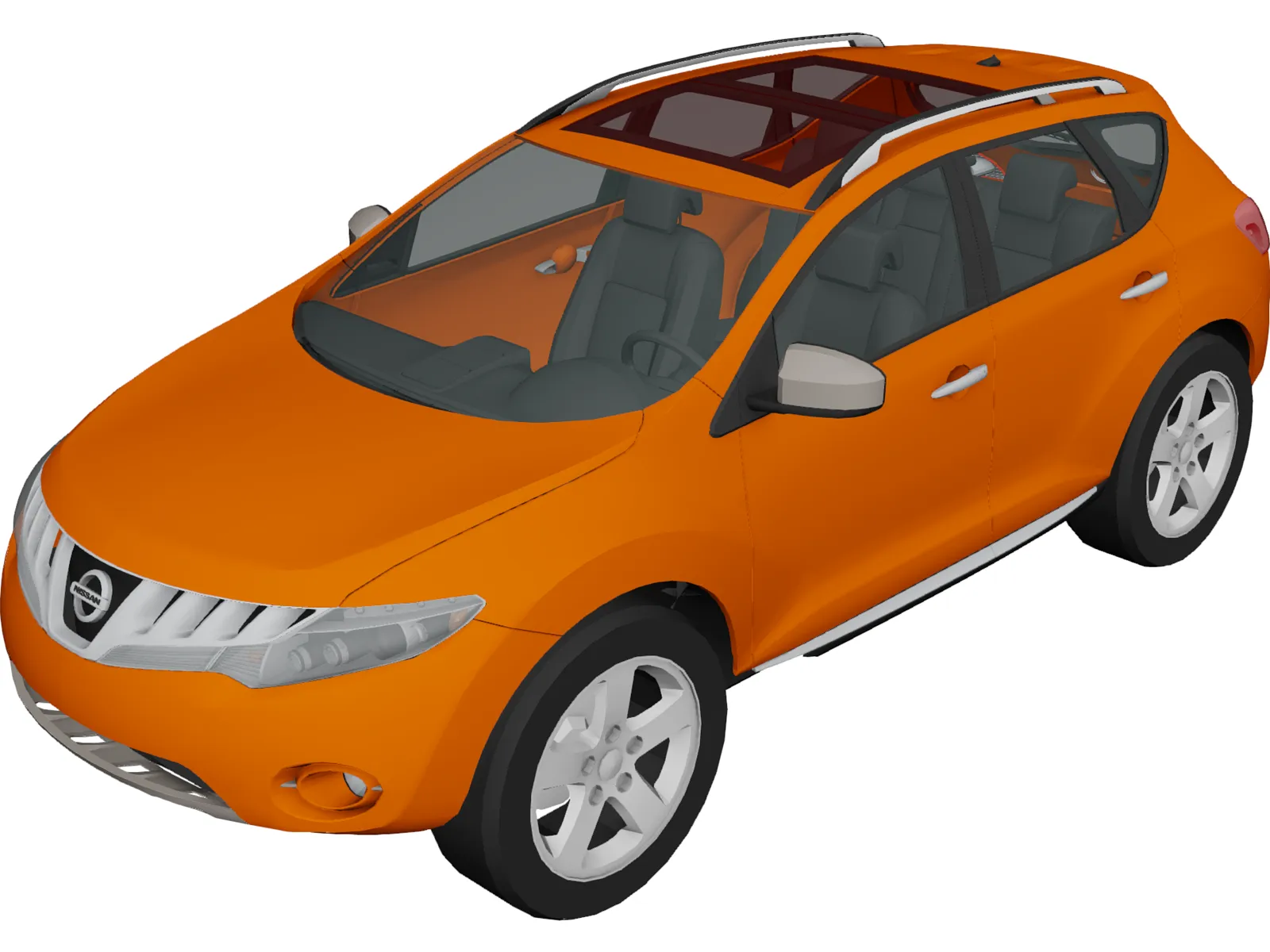 Nissan Murano LE 3D Model main preview