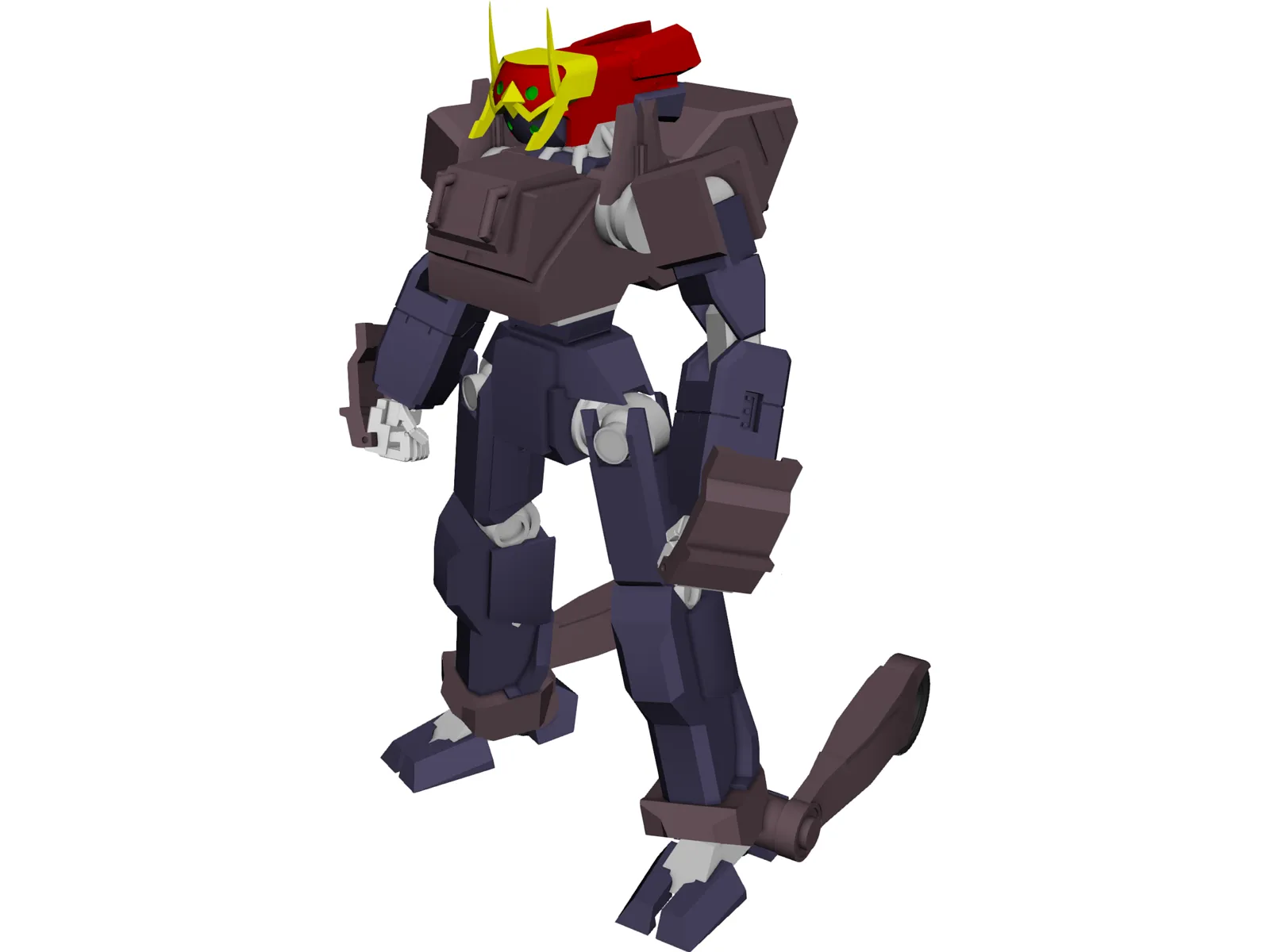 Burai Zero Custom 3D Model main preview