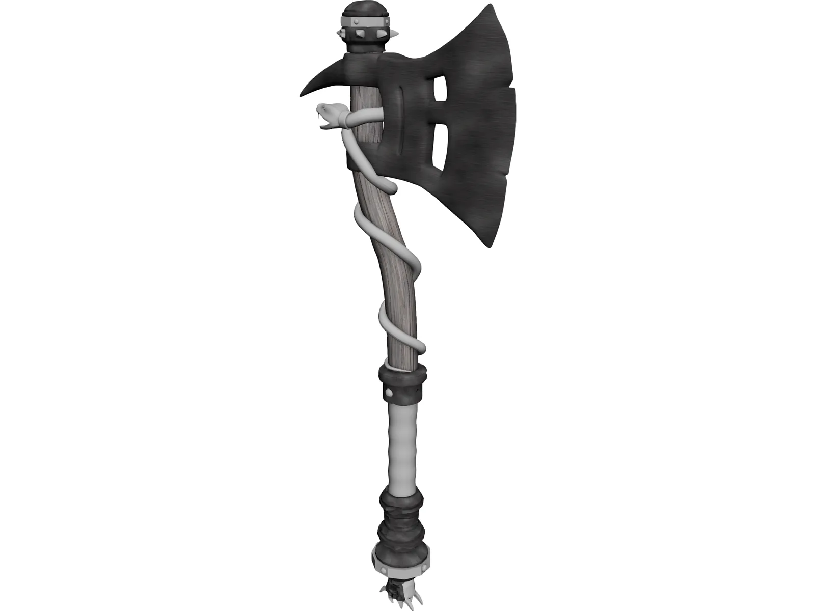 Axe 3D Model main preview