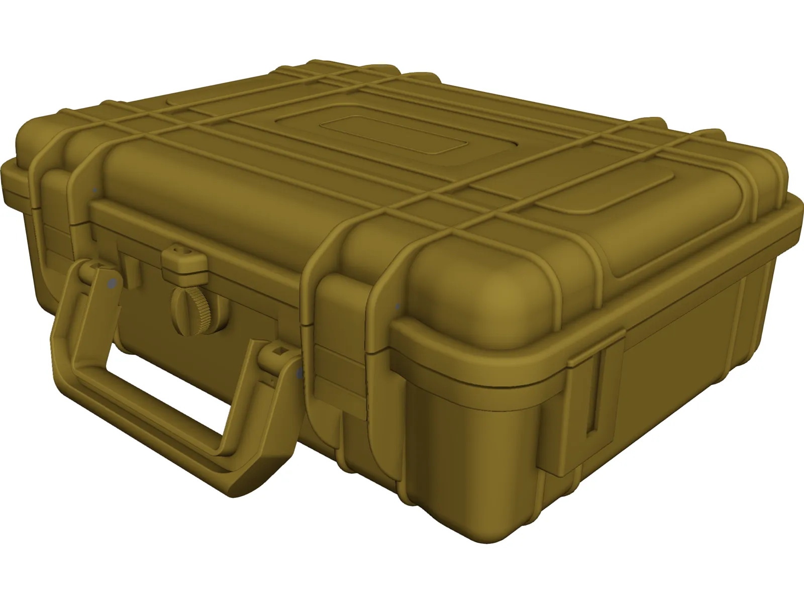 Pelican 1450 Protective Case 3D Model main preview