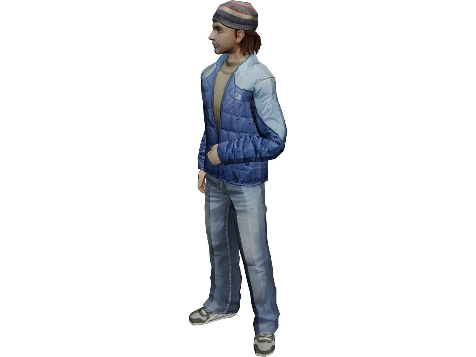 Male 3D Model main preview
