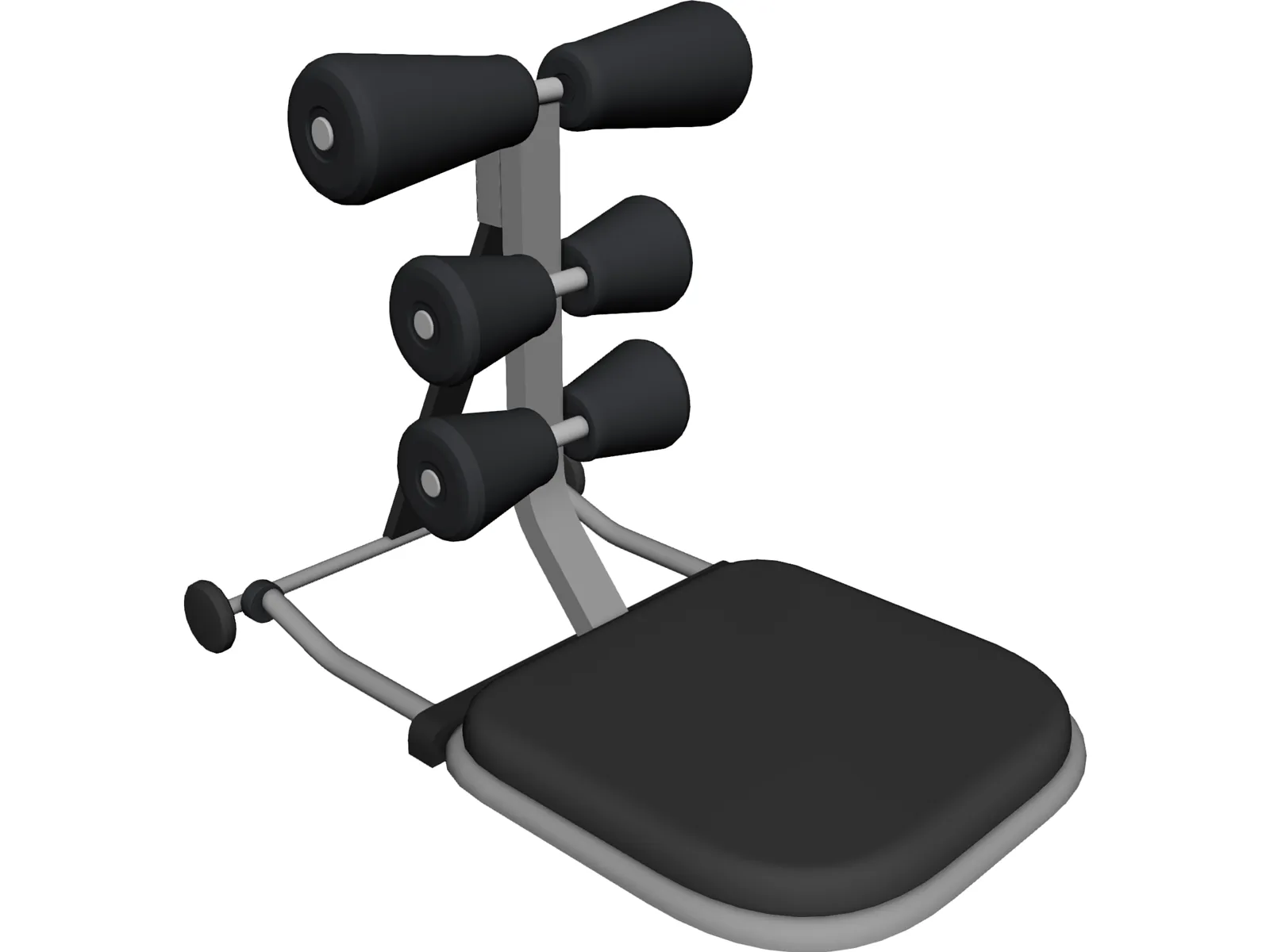 Power Core Fitness 3D Model main preview