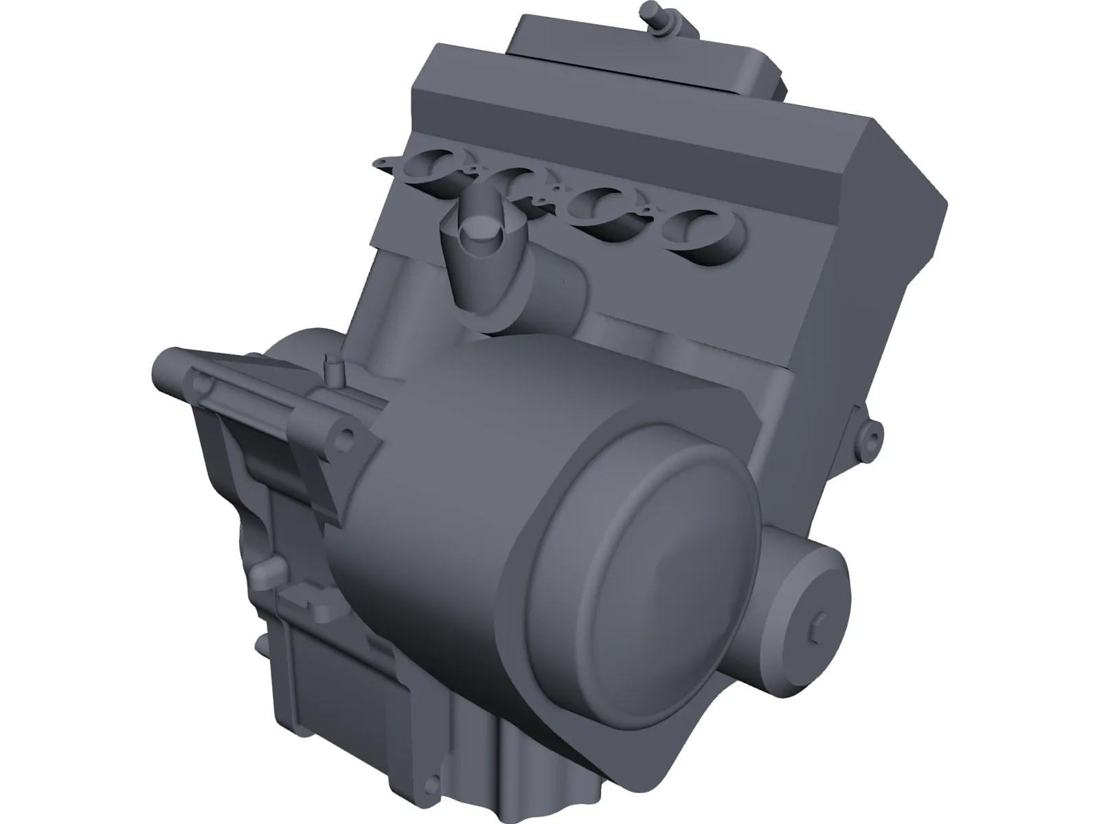 Honda CBR600RR Engine (2007) 3D Model main preview