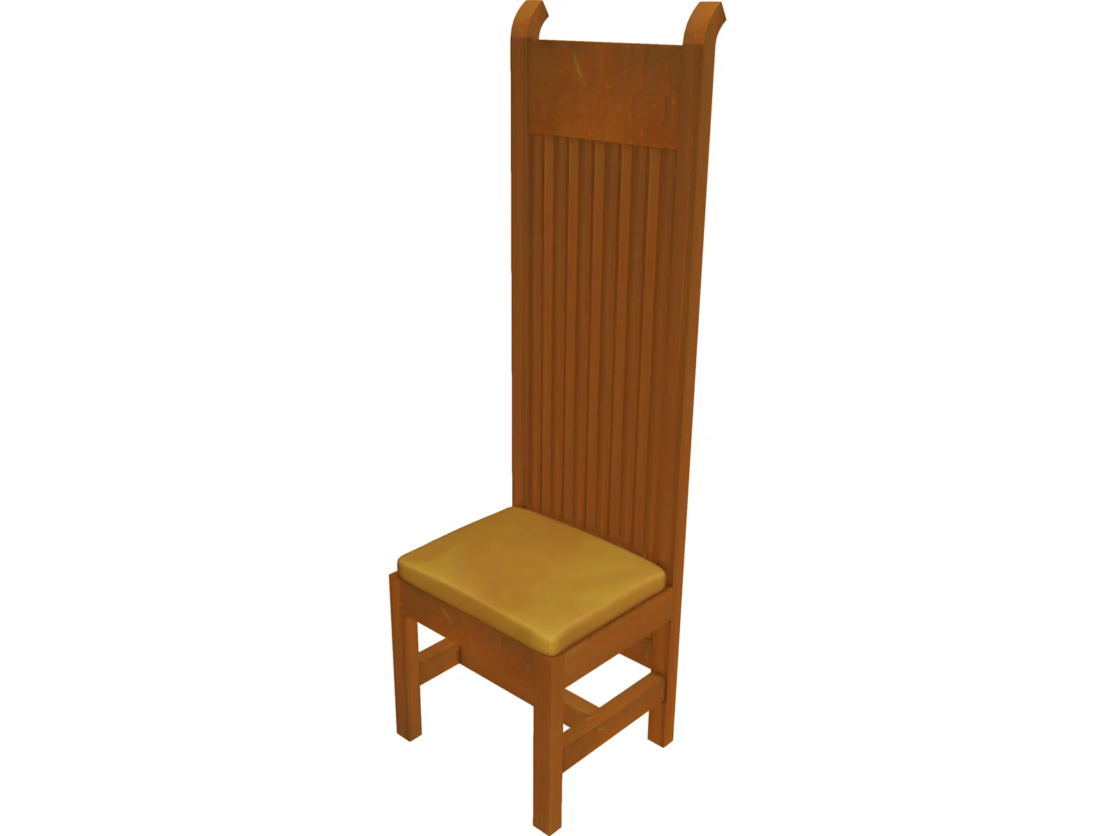Chair 3D Model main preview