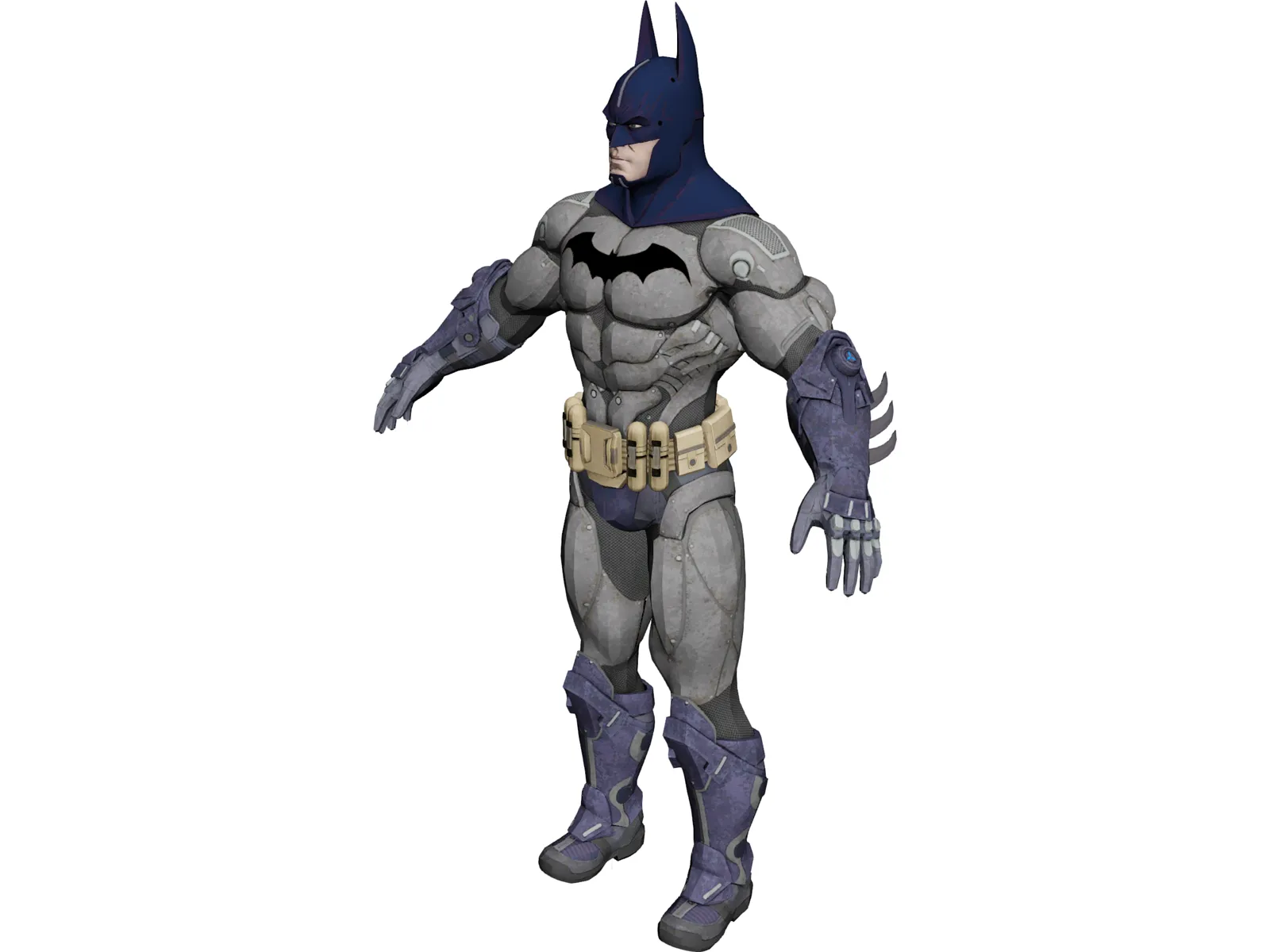 Batman Armoured 3D Model main preview