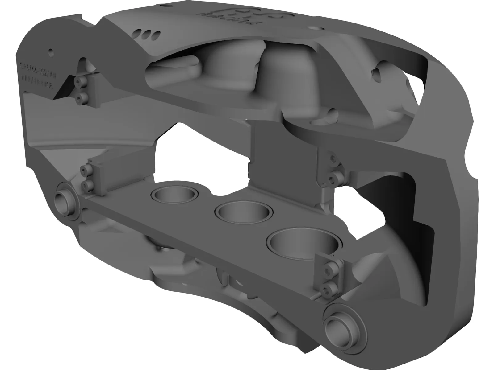 Brake Caliper AP Racing CP6766-1cd 3D Model main preview