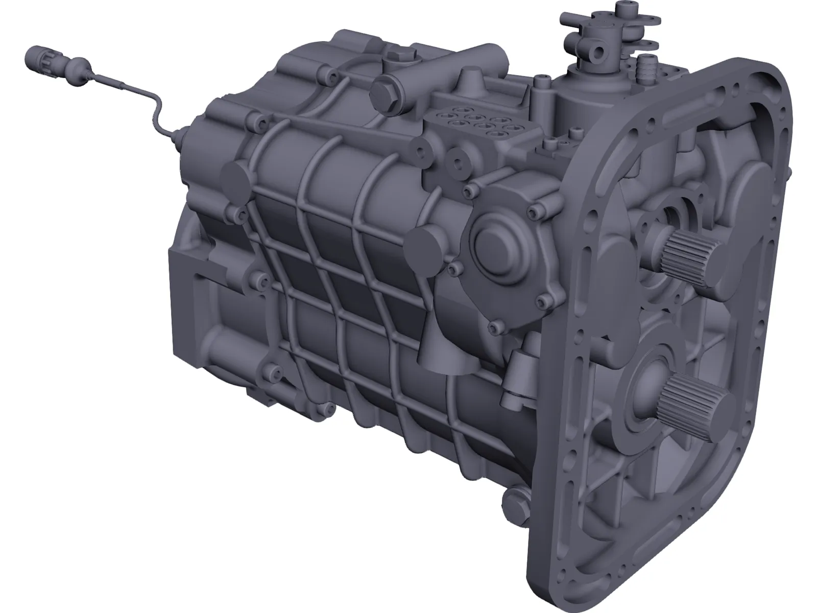 Gearbox Sadev BV SC90-20-SA 3D Model main preview