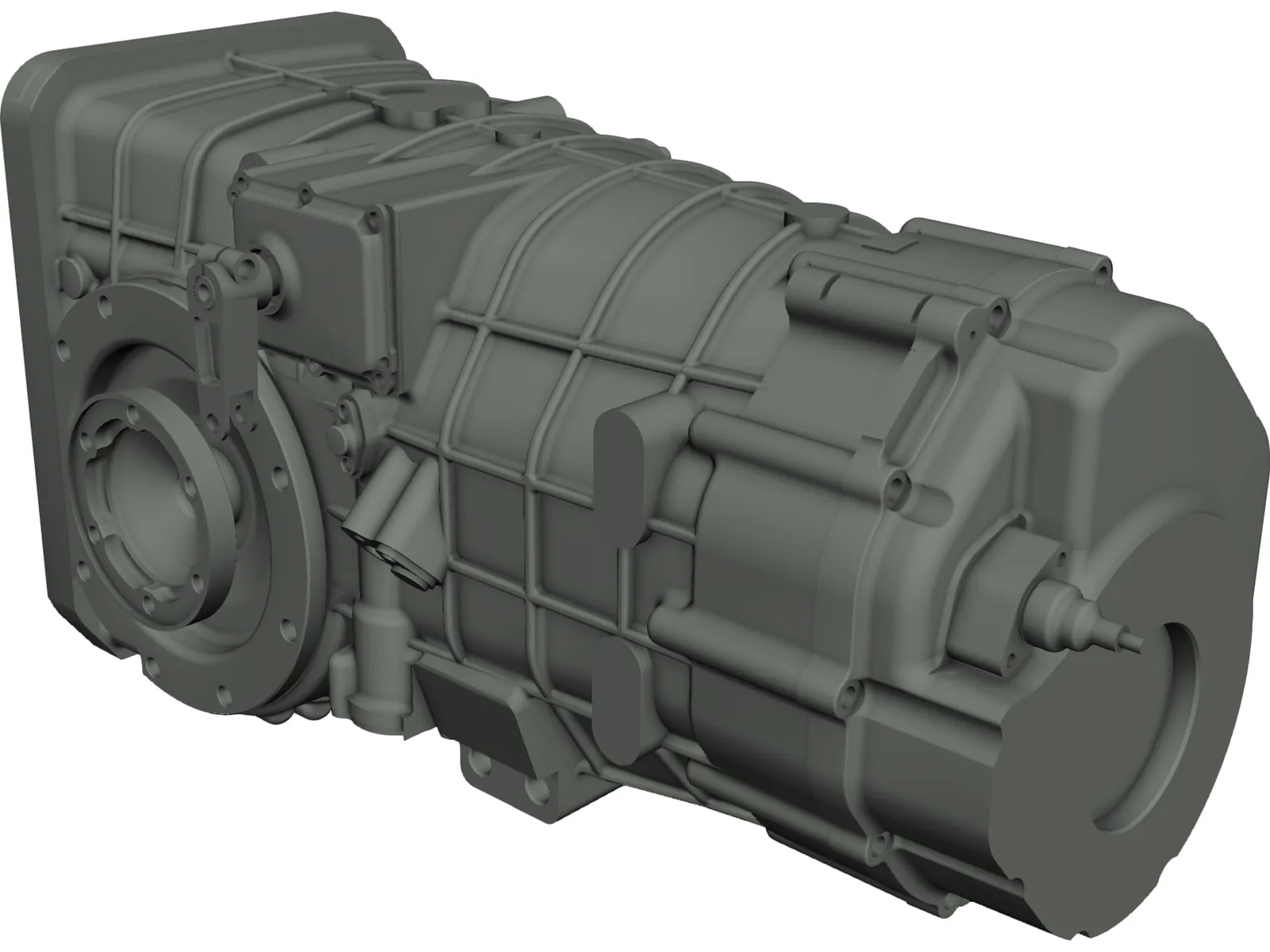 Gearbox Sadev BV SL90-20 4RM 3D Model main preview