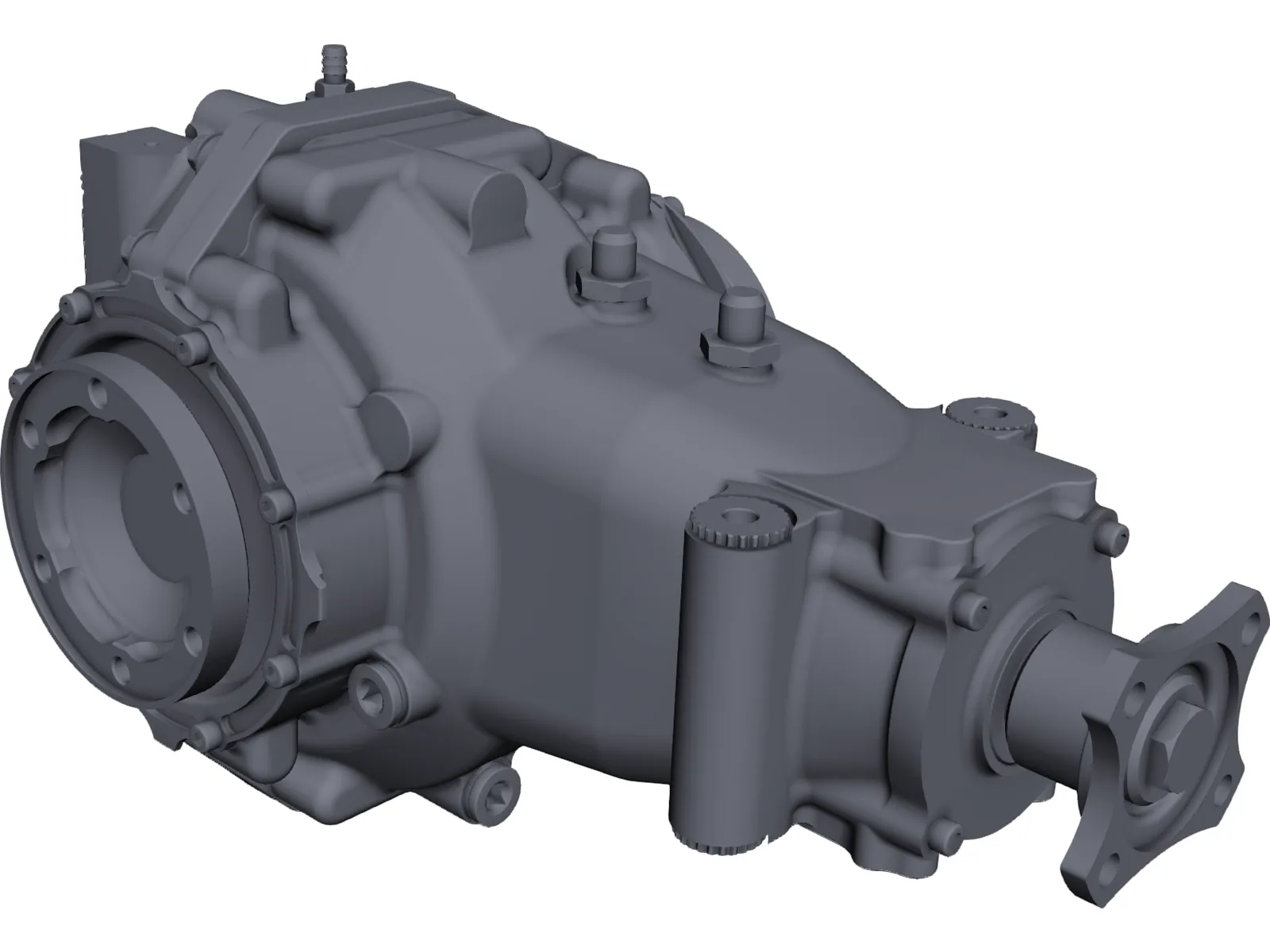 Sadev Axle 3D Model main preview