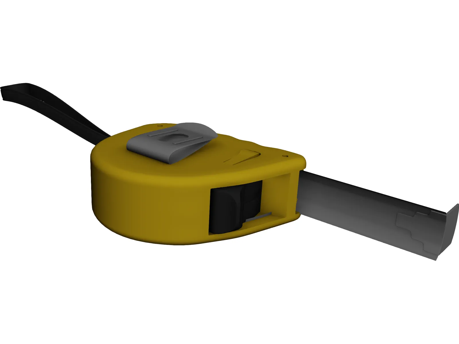 Ruler Measuring Tape 3D Model main preview