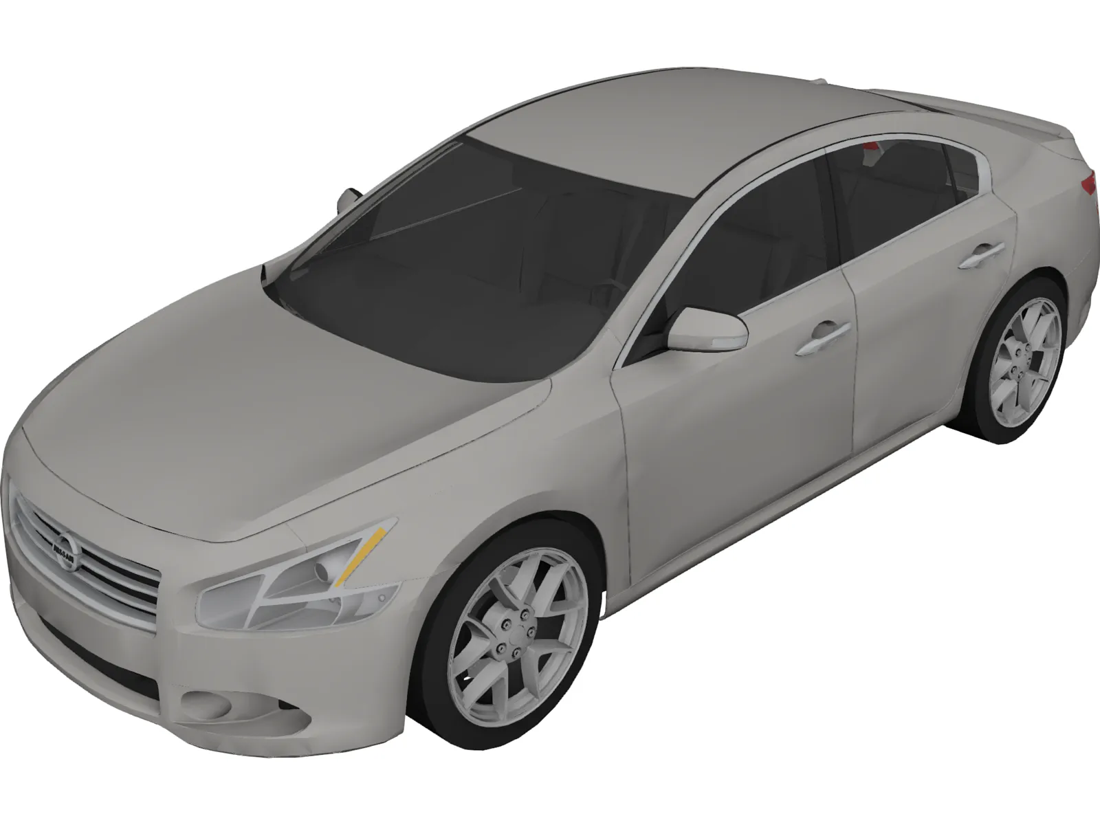 Nissan Maxima (2009) 3D Model main preview