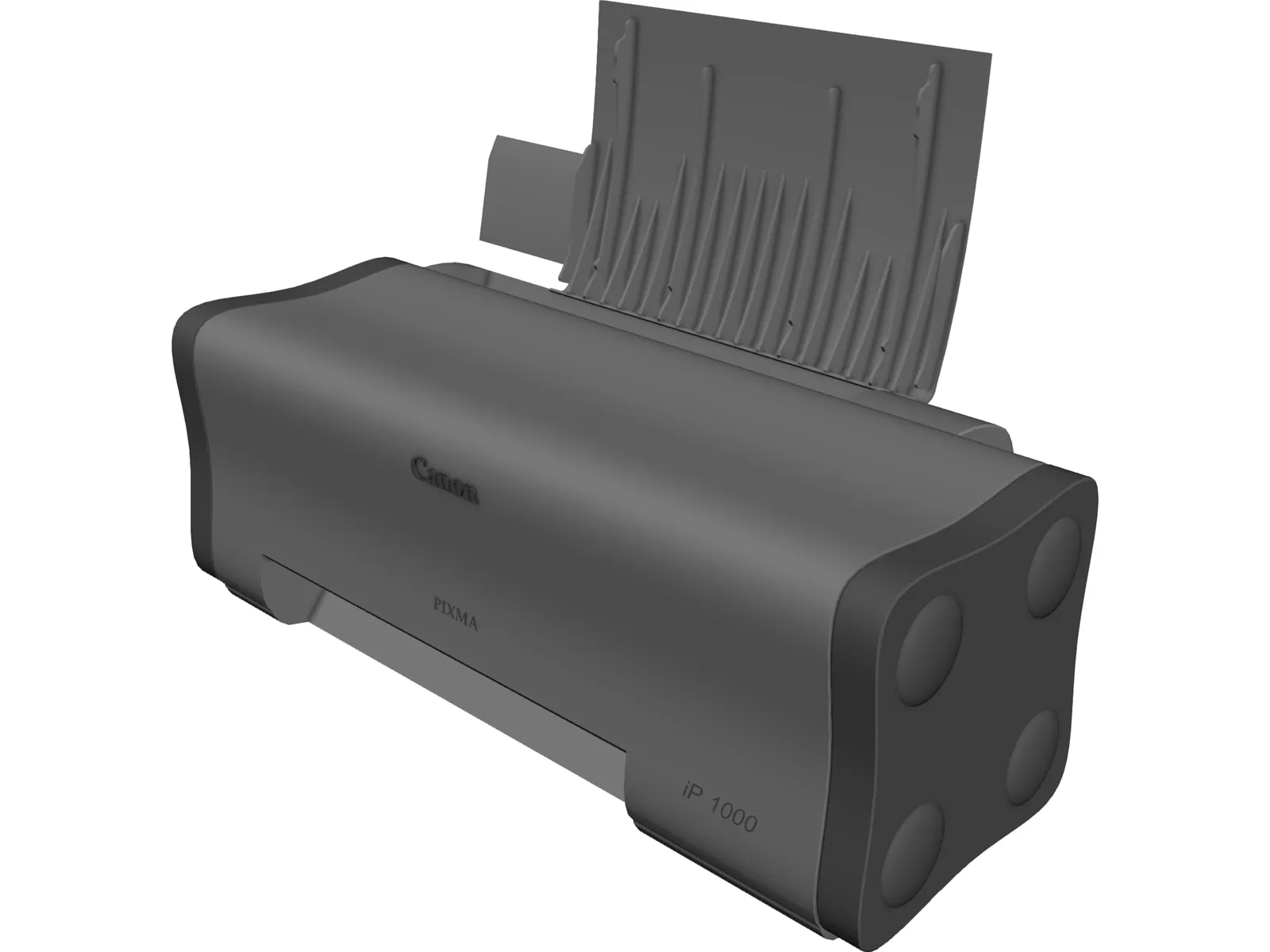 Canon Pixma iP1000 Printer 3D Model main preview