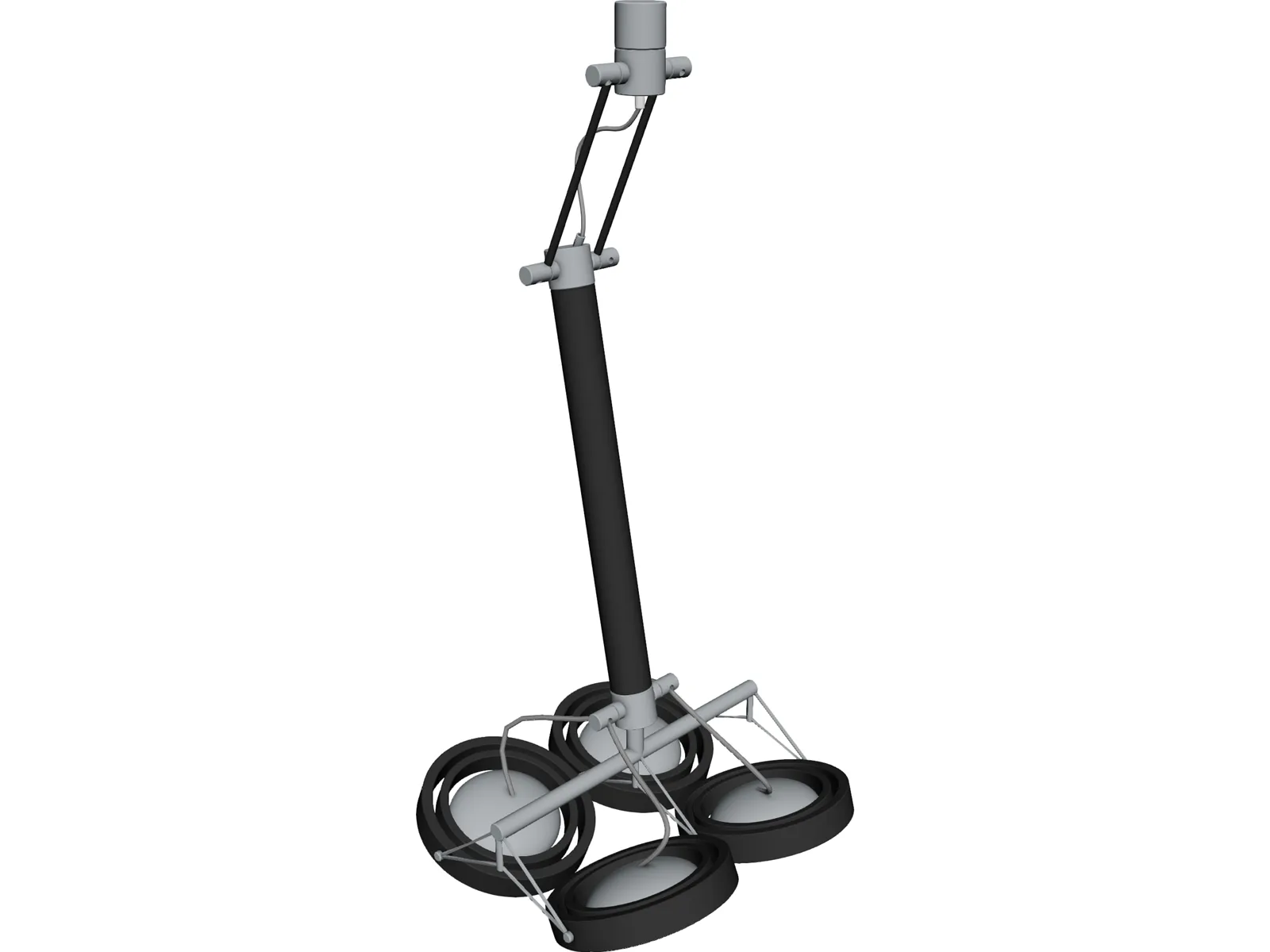 Designer Lamp 3D Model main preview