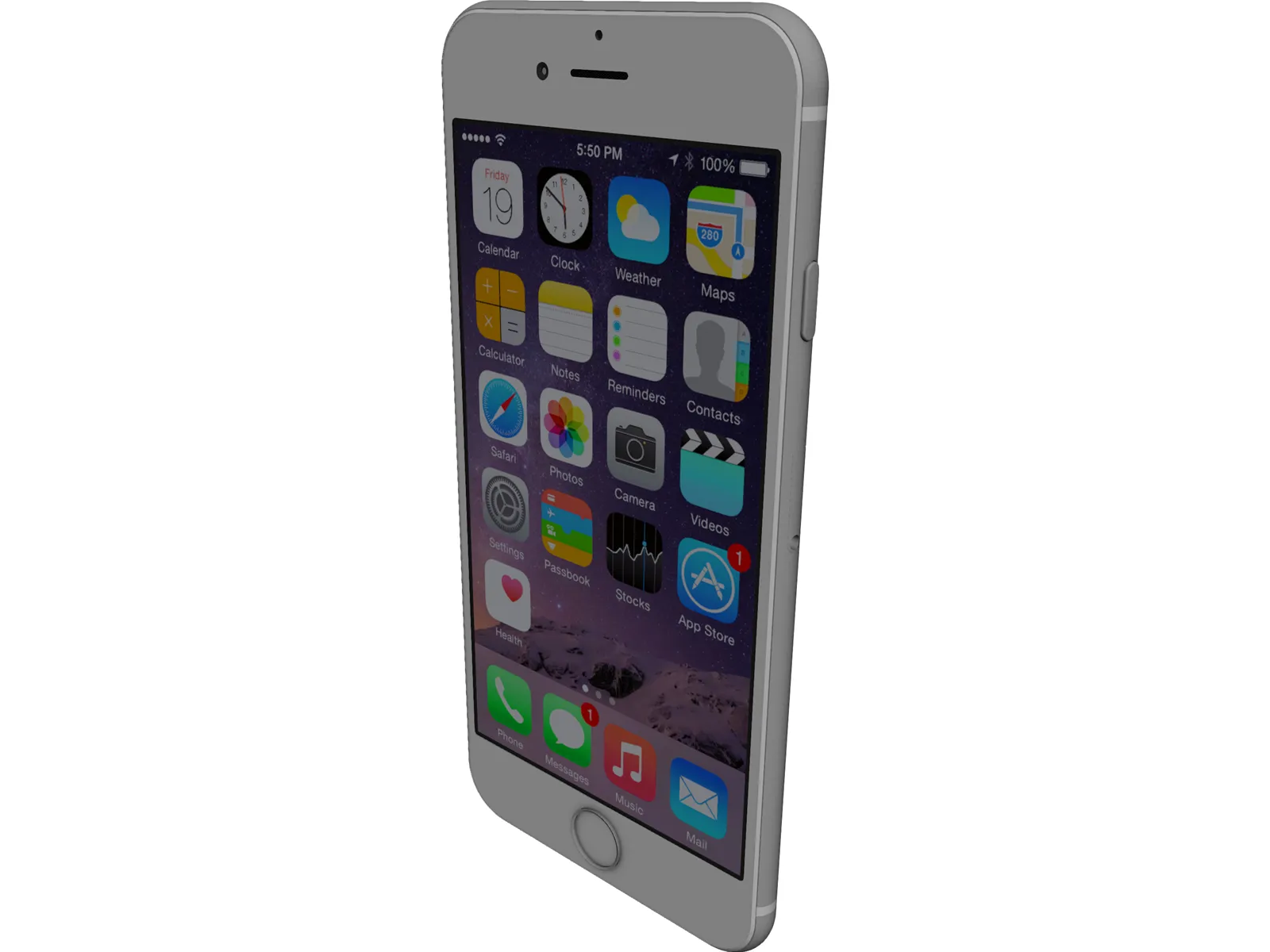 Apple iPhone 6 3D Model main preview