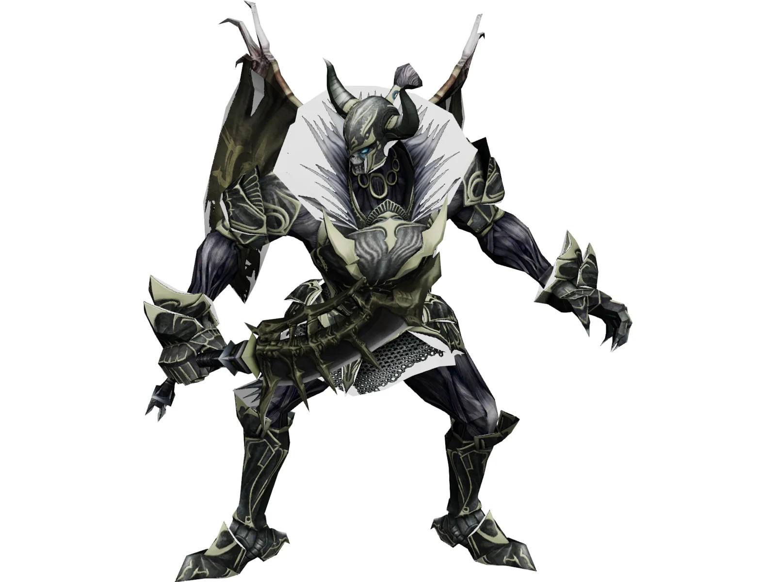 Death Knight 3D Model main preview