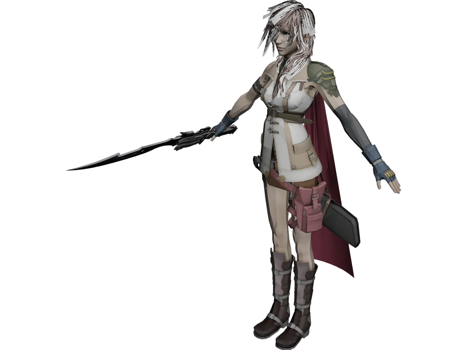 Lightning 3D Model main preview