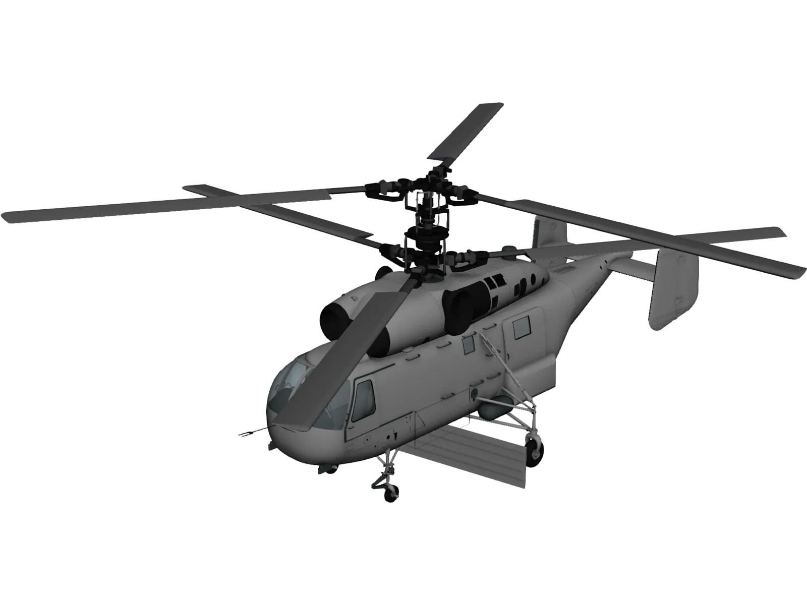 Kamov Ka-28 Helix 3D Model main preview