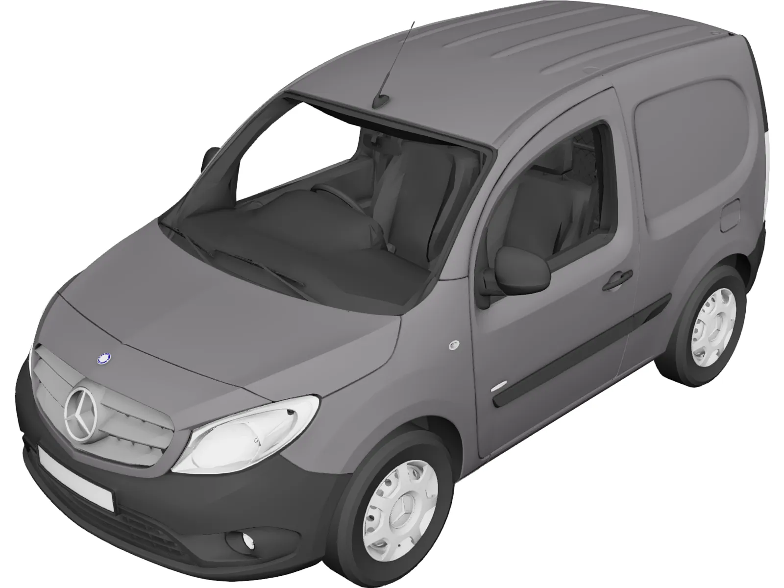 Mercedes-Benz Citan Compact 109CDI 3D Model main preview