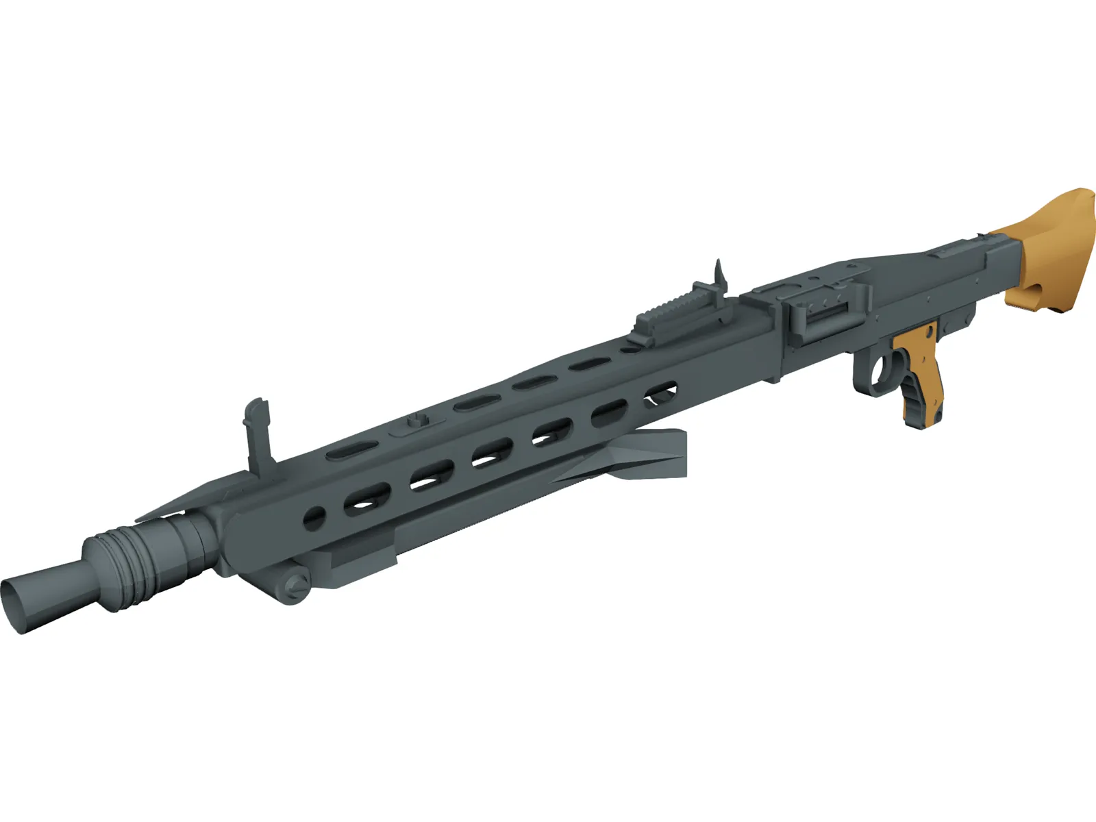 MG 42 3D Model main preview
