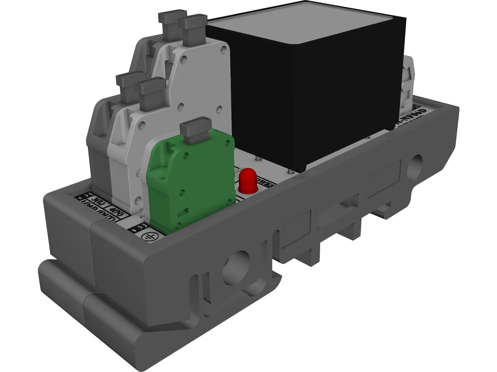Noise Filter SVN-NF06D 3D Model main preview