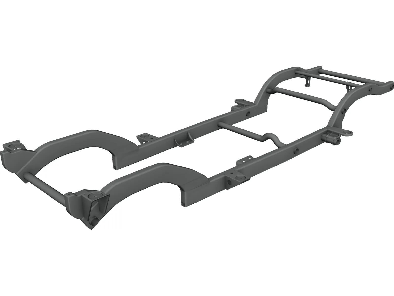 Suzuki Vitara Chassis 3D Model main preview