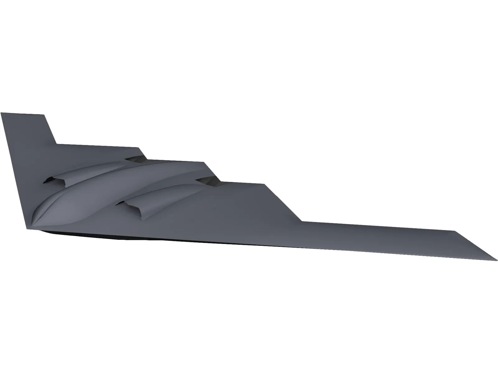 B-2 Spirit Bomber 3D Model main preview