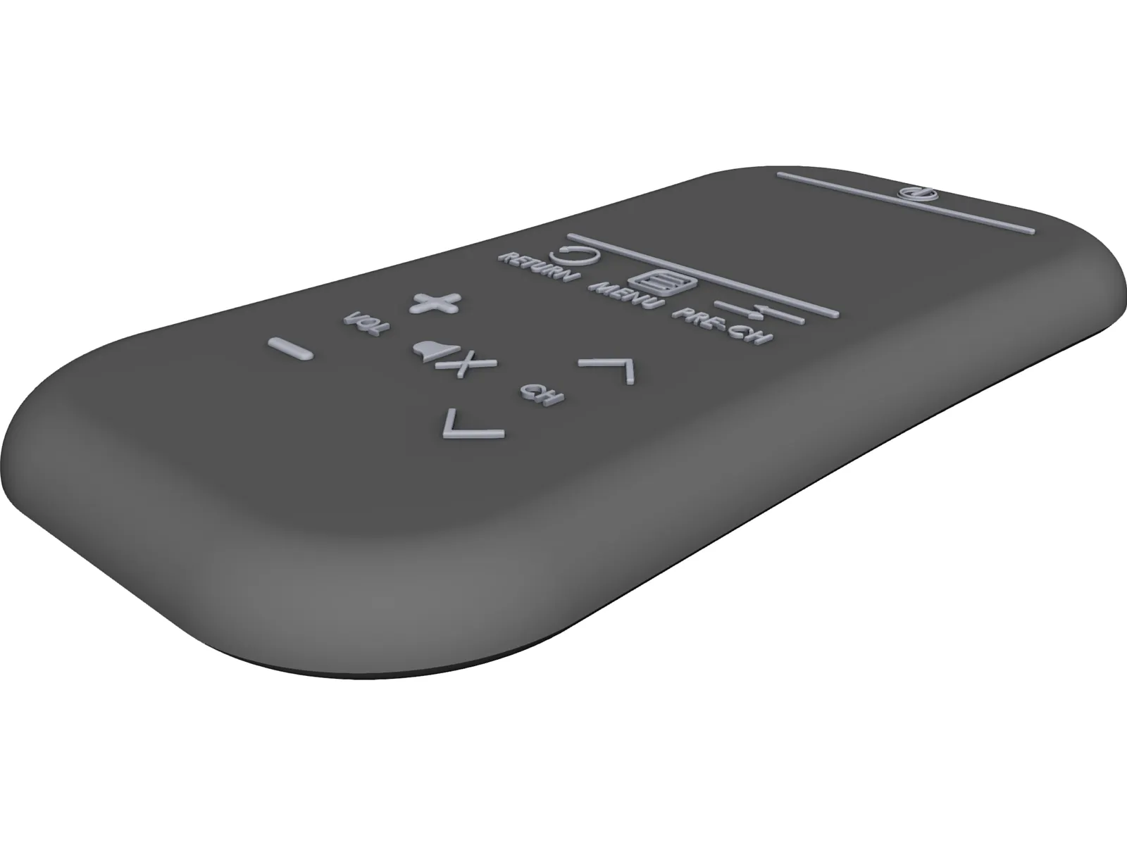 Remote Control 3D Model main preview