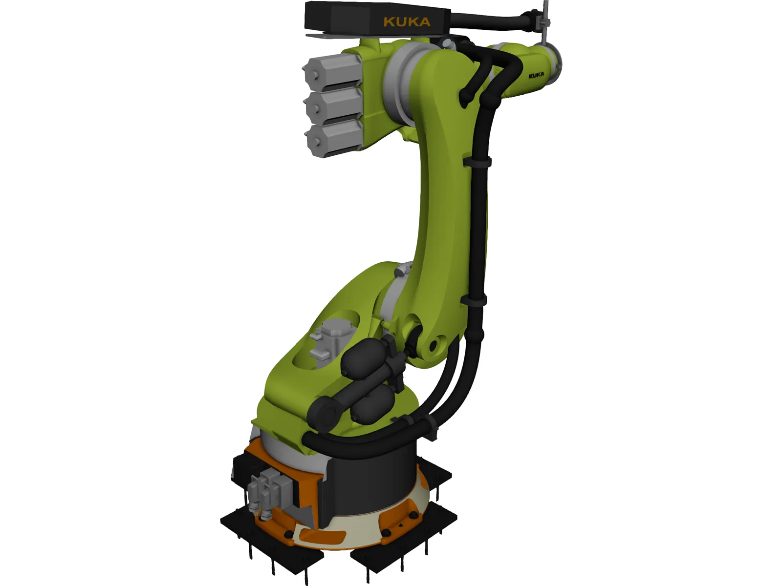 Kuka KR500-3 KR360-3 3D Model main preview