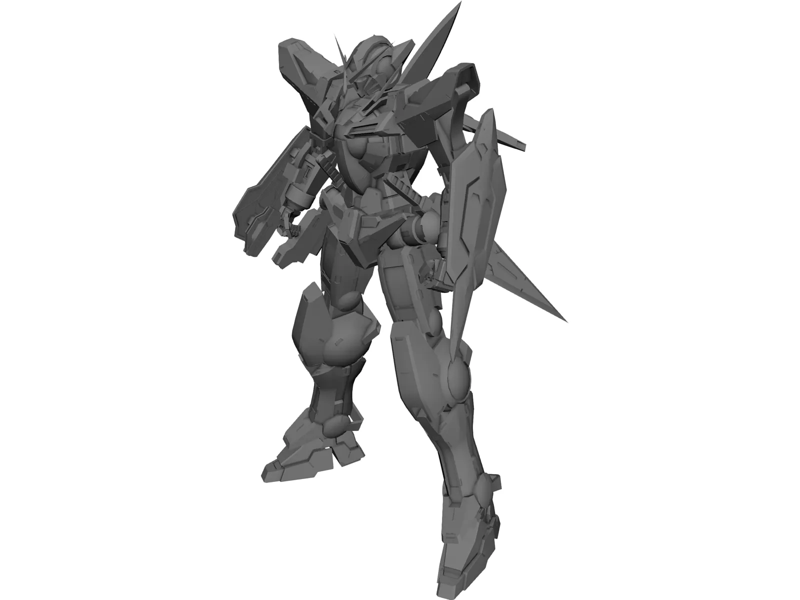 Gundam EXIA 3D Model main preview