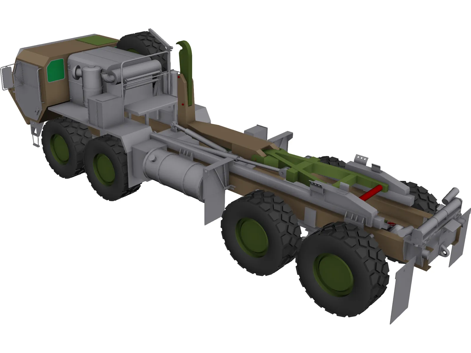 HEMTT A4 M1977 3D Model main preview