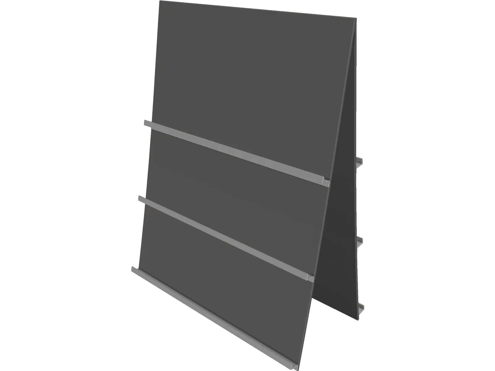 Postcard Holder 3D Model main preview