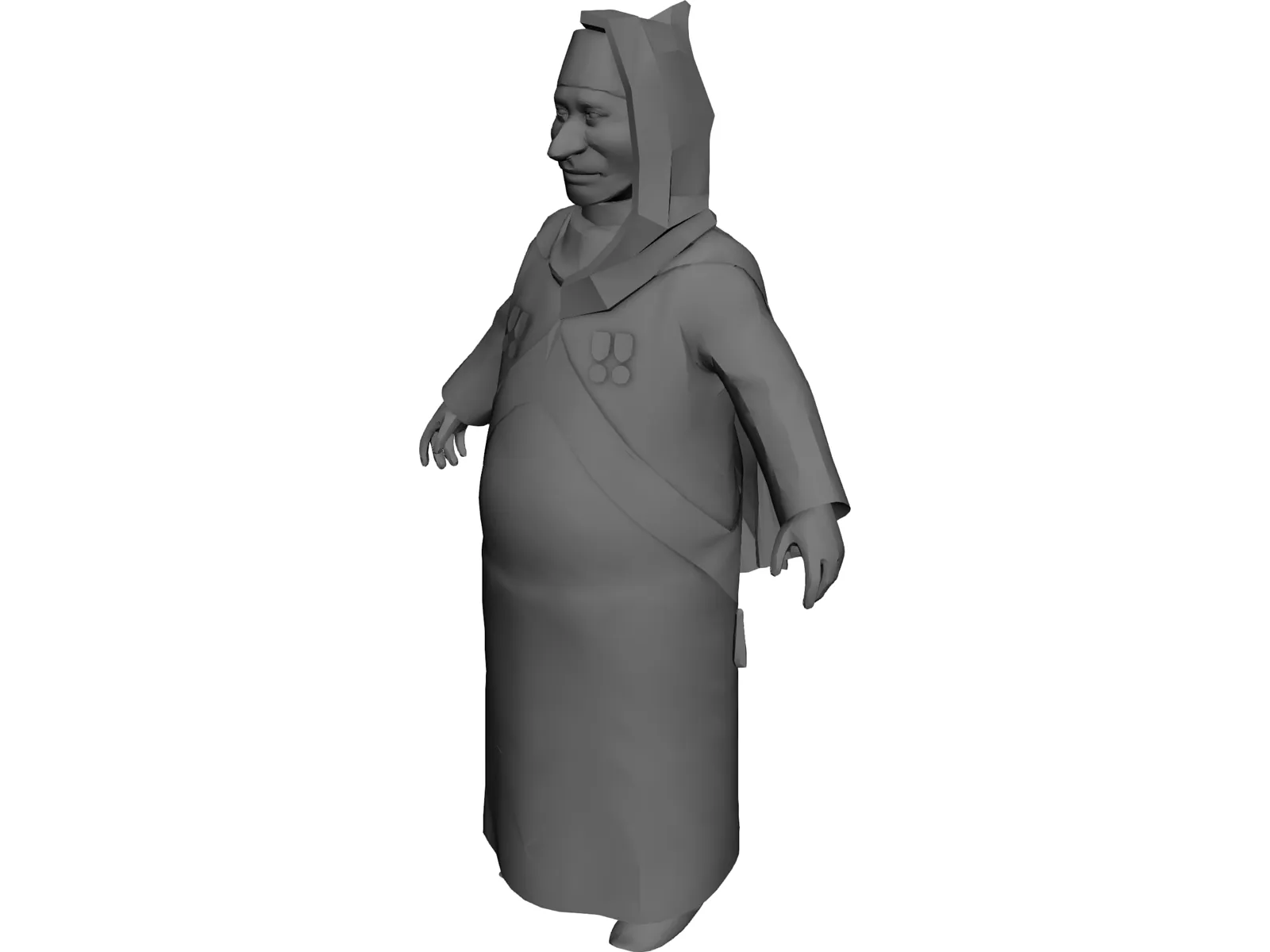 Ali Arab 3D Model main preview