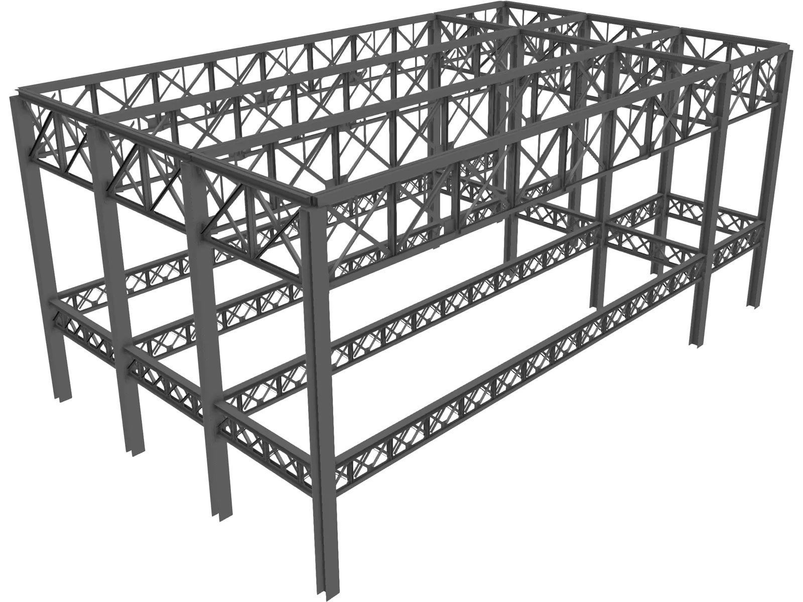 Scaffold 3D Model main preview