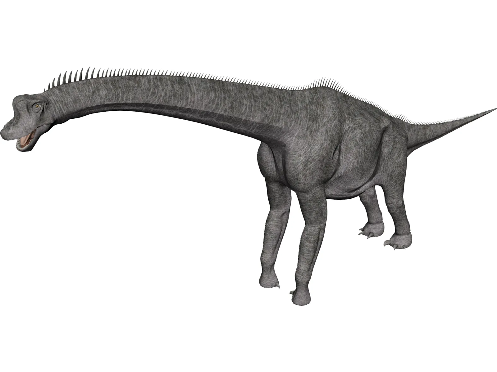 Brachiosaurus 3D Model main preview