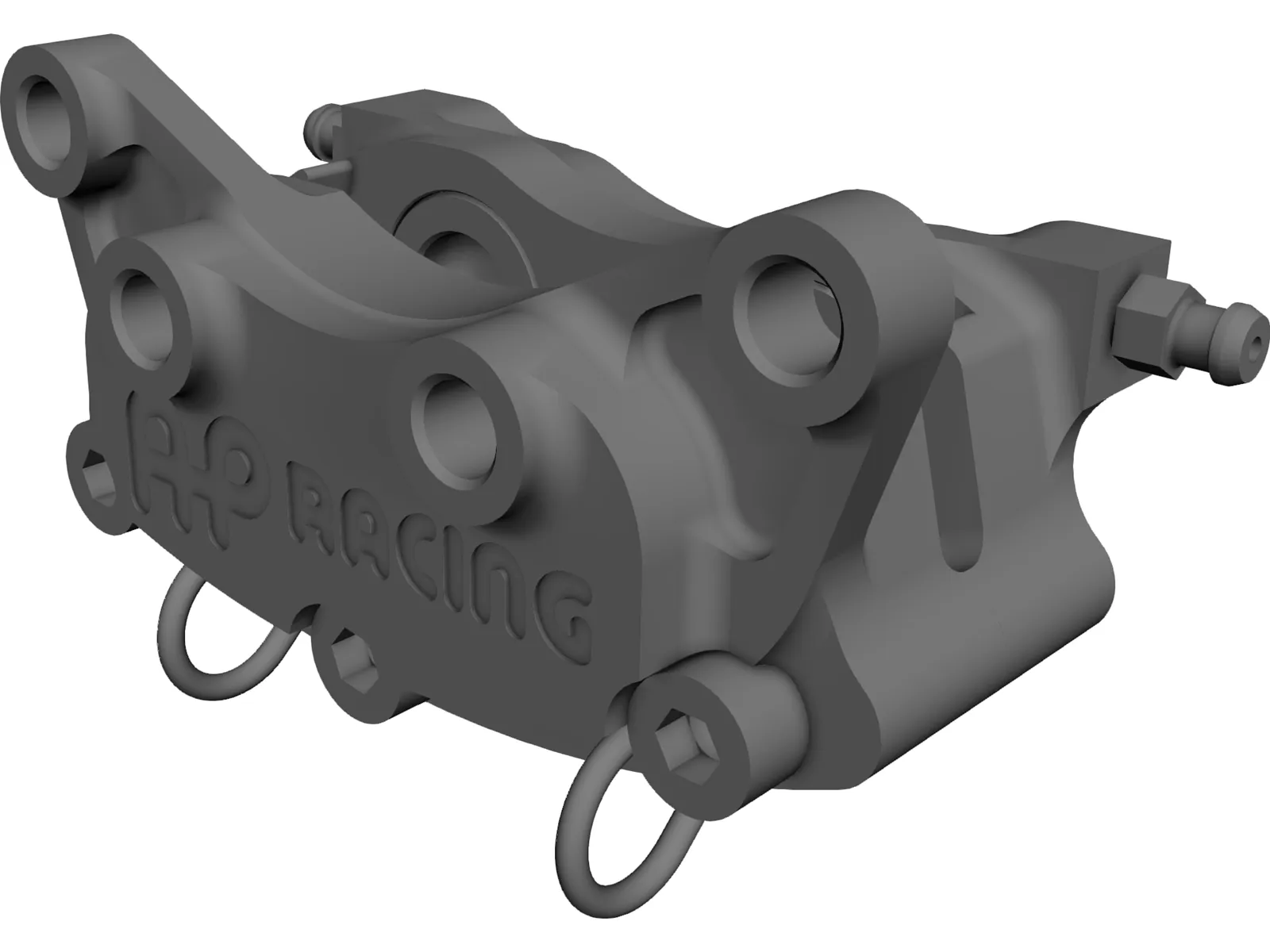Brake Caliper AP Racing CP4227-2S0 3D Model main preview
