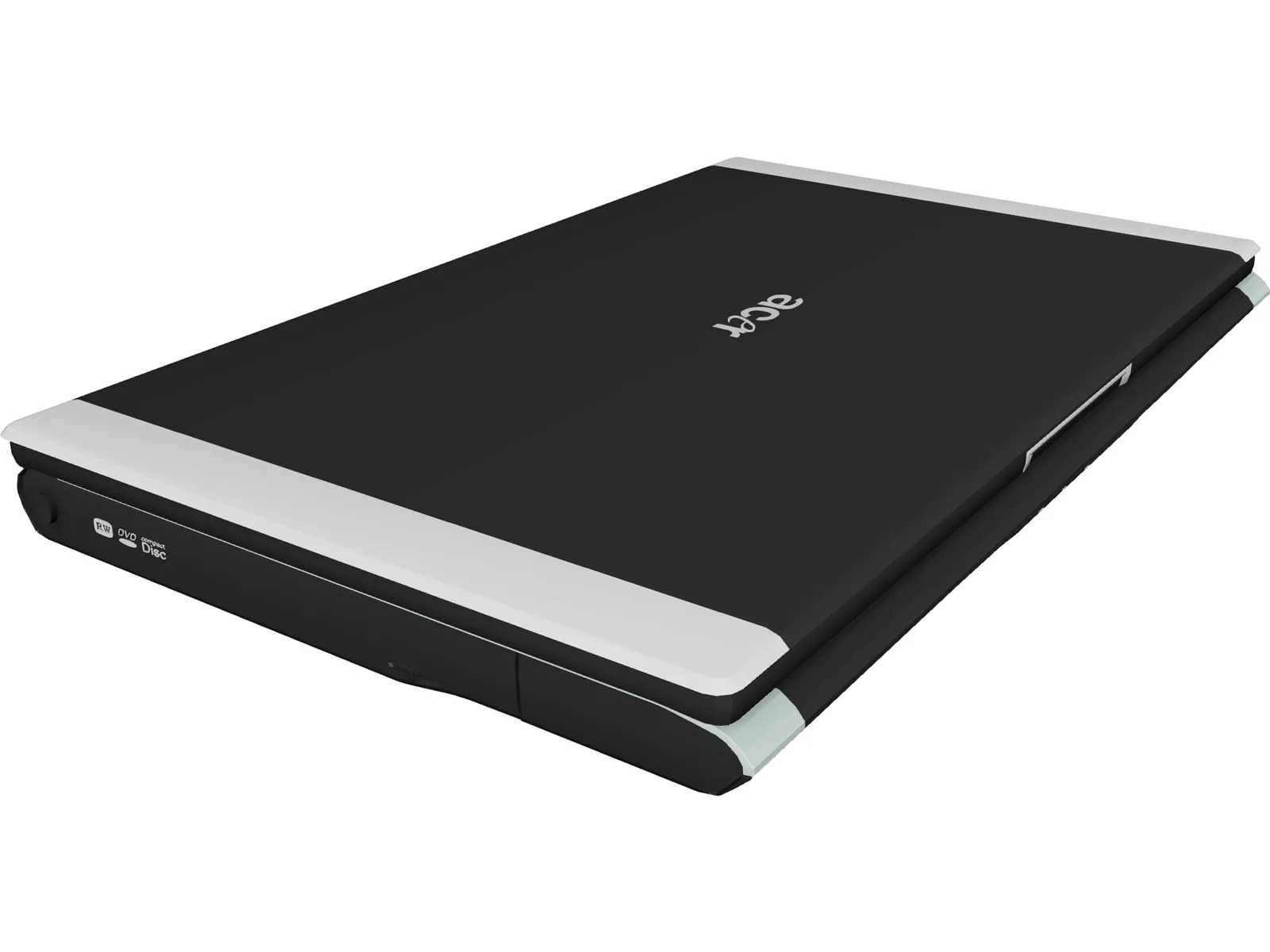 Acer Notebook 3D Model main preview