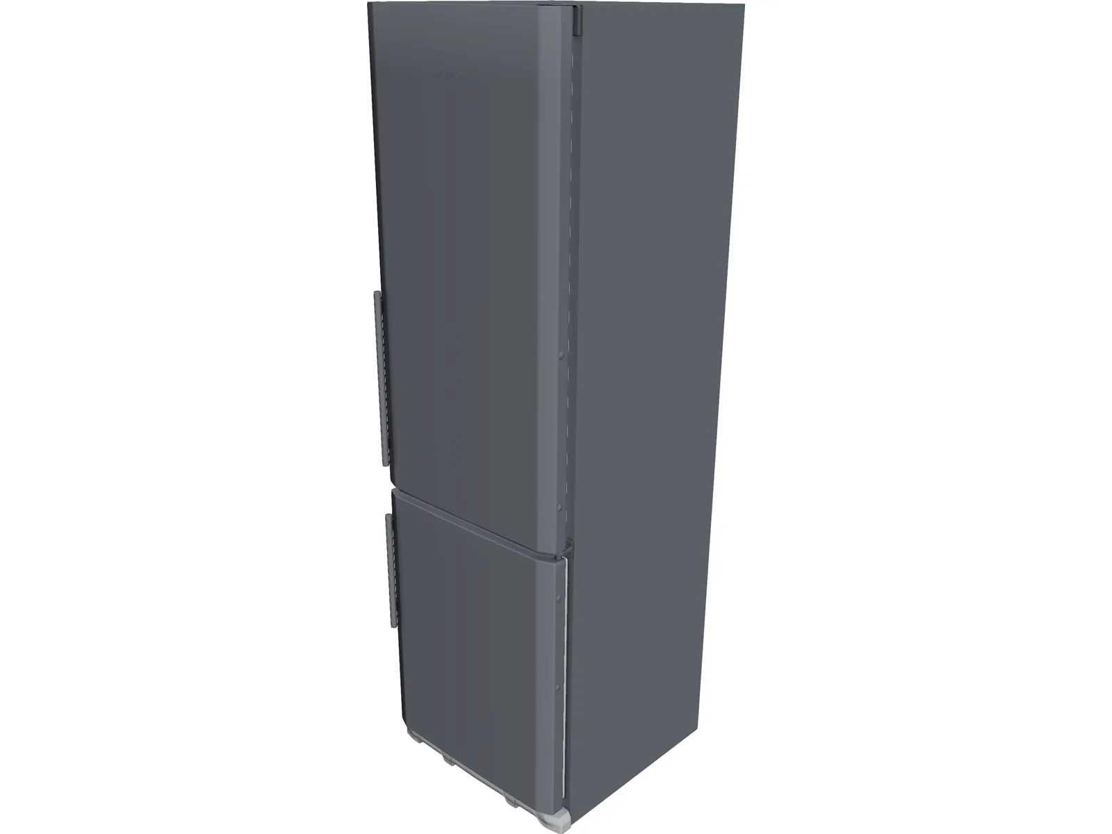 Liebherr Refrigerator 3D Model main preview