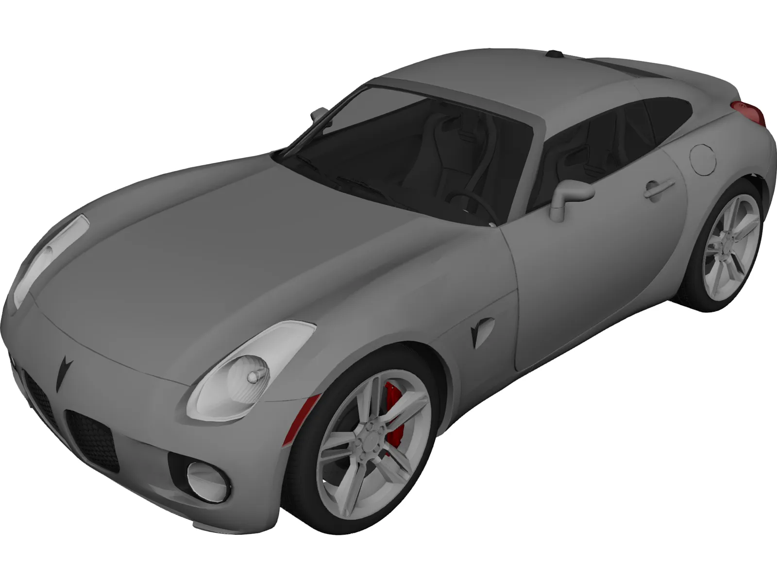 Pontiac Solstice Coupe (2009) 3D Model main preview