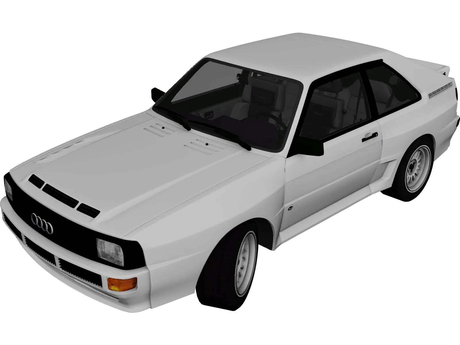 Audi Sport Quattro [B2] (1983) 3D Model main preview