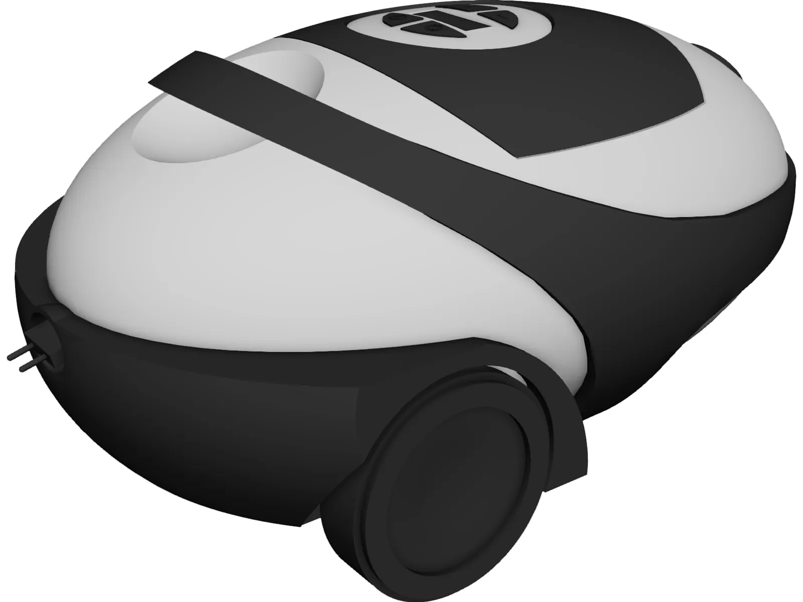 Vacuum Cleaner 3D Model main preview