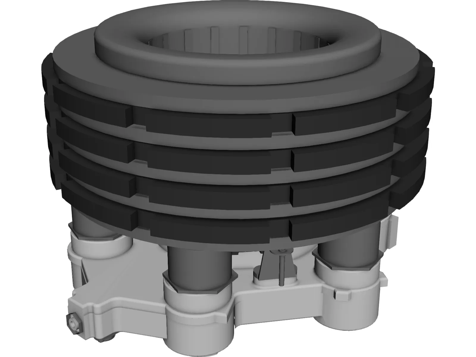 Brake Assembly Boeing 3D Model main preview