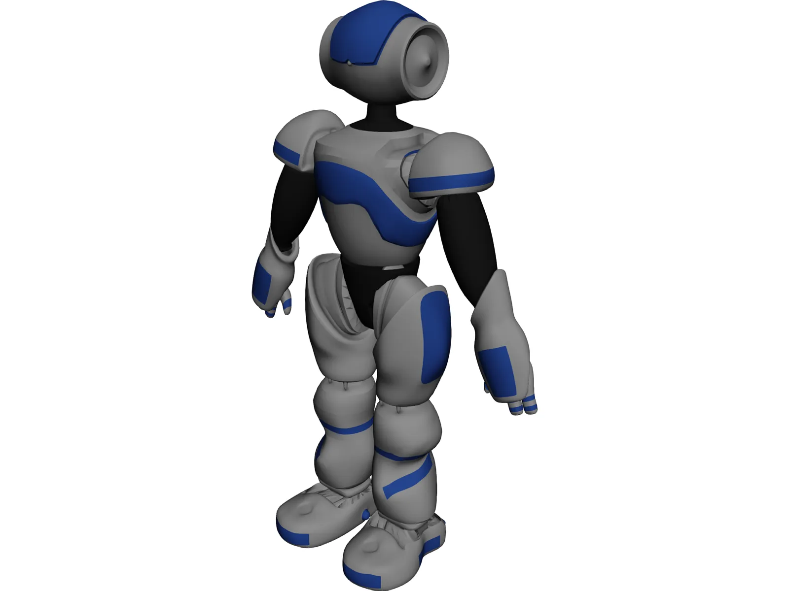 Robot 3D Model main preview