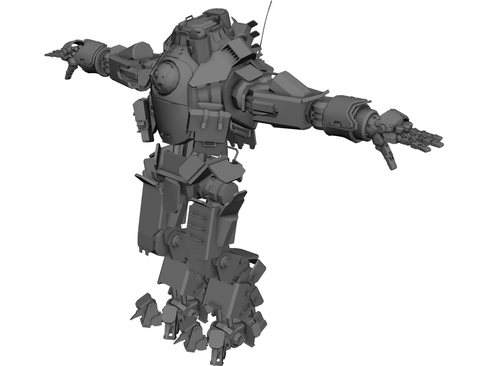 Atlas Titan 3D Model main preview
