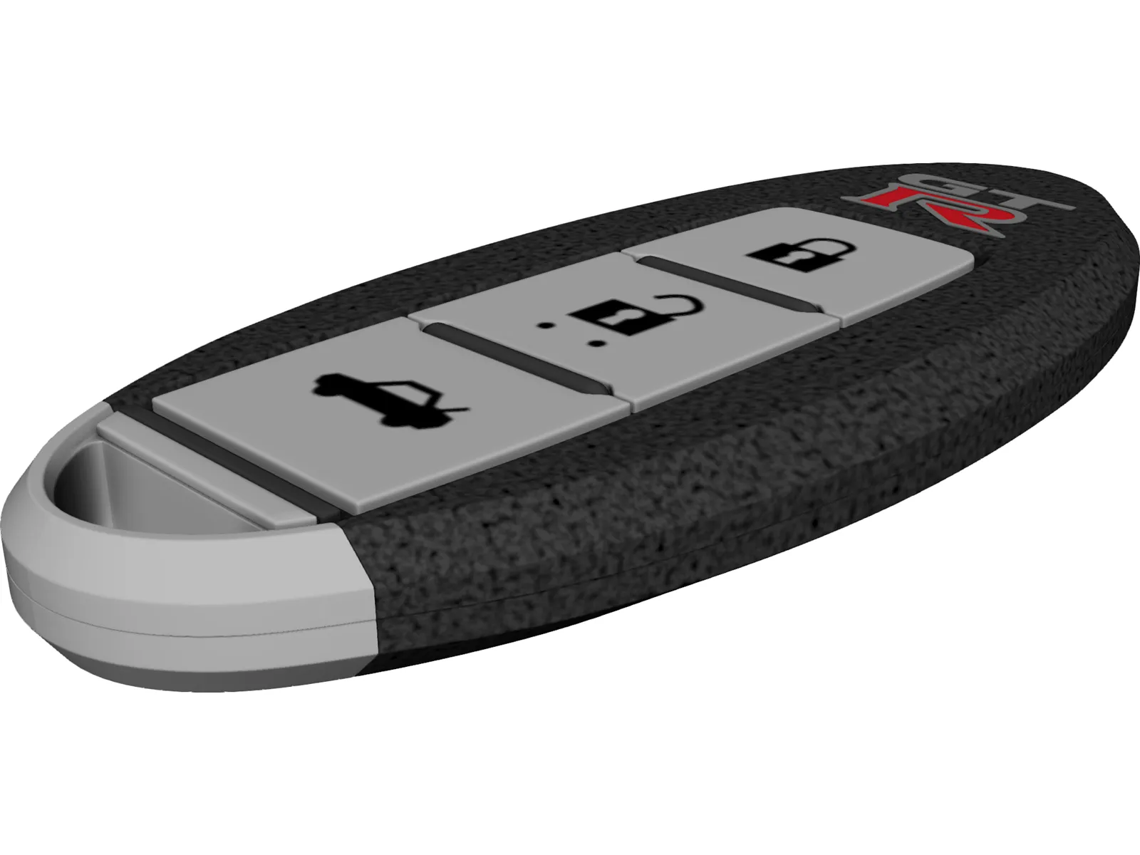 Nissan GT-R Car Key 3D Model main preview