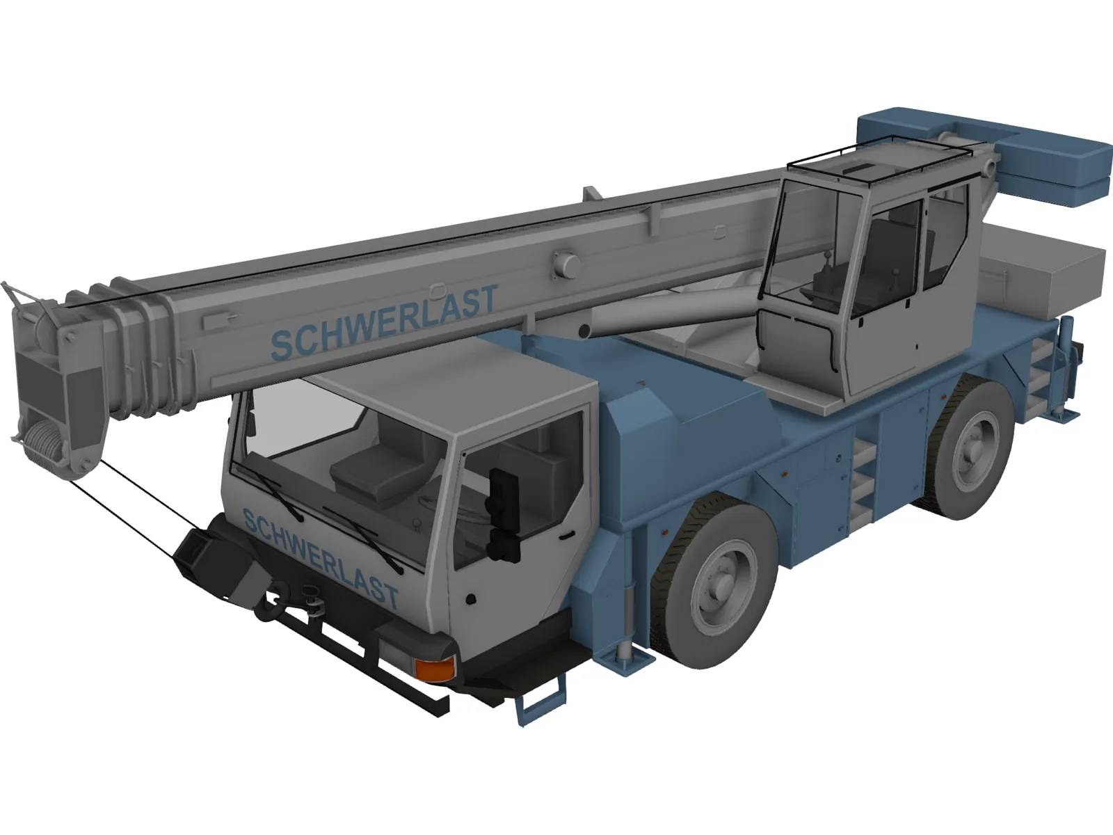 Schwerlast Lifter 3D Model main preview