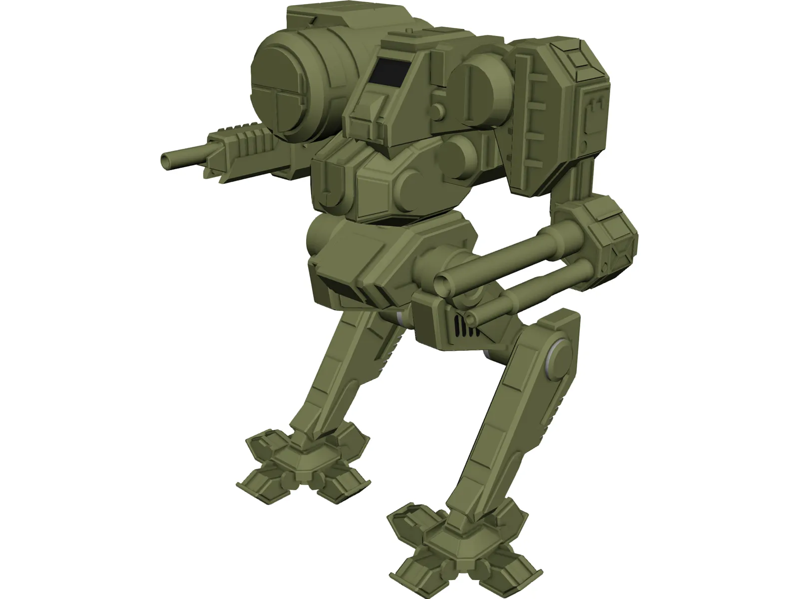 Chimera Battletech 3D Model main preview