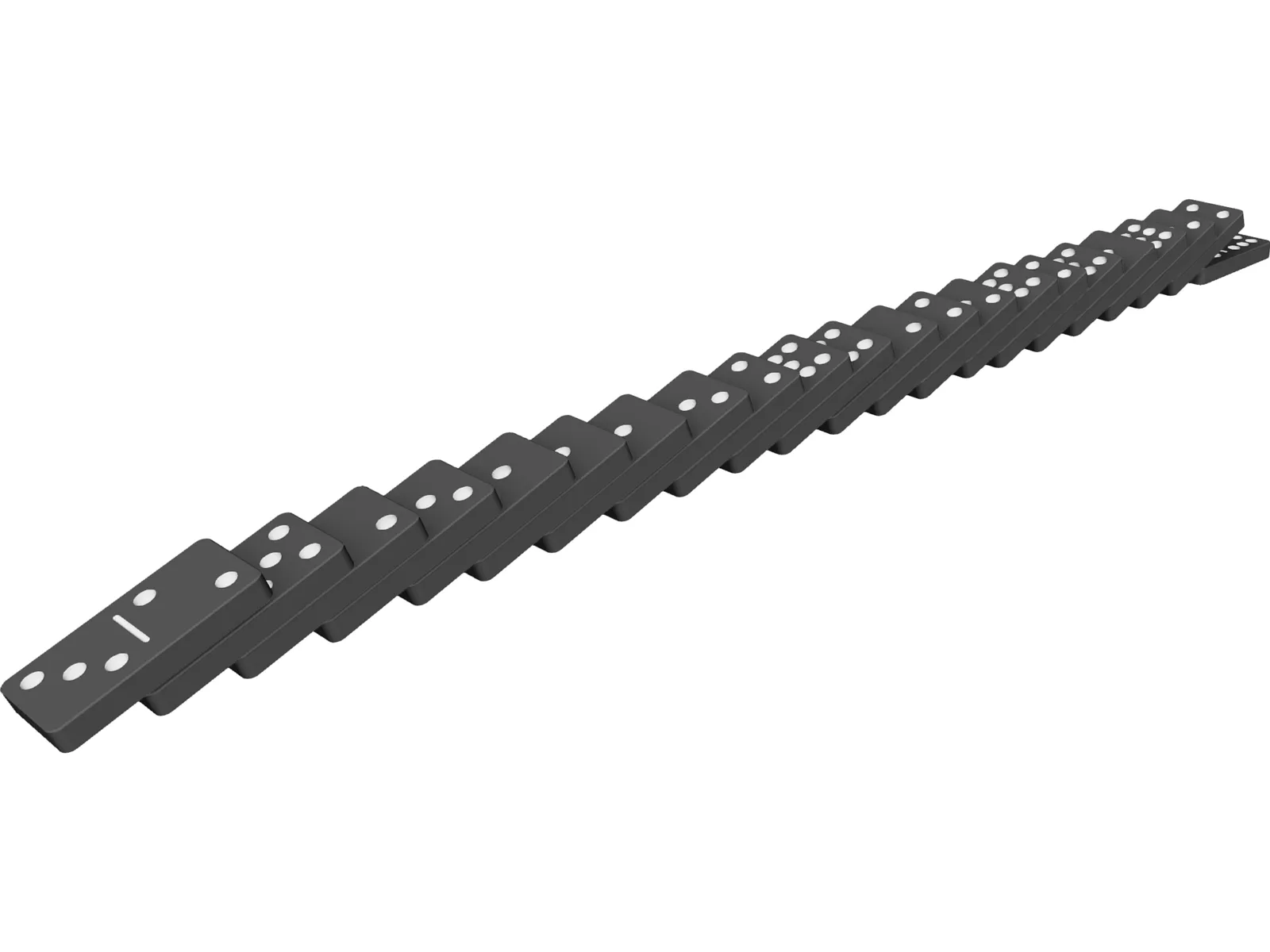 Dominos 3D Model main preview