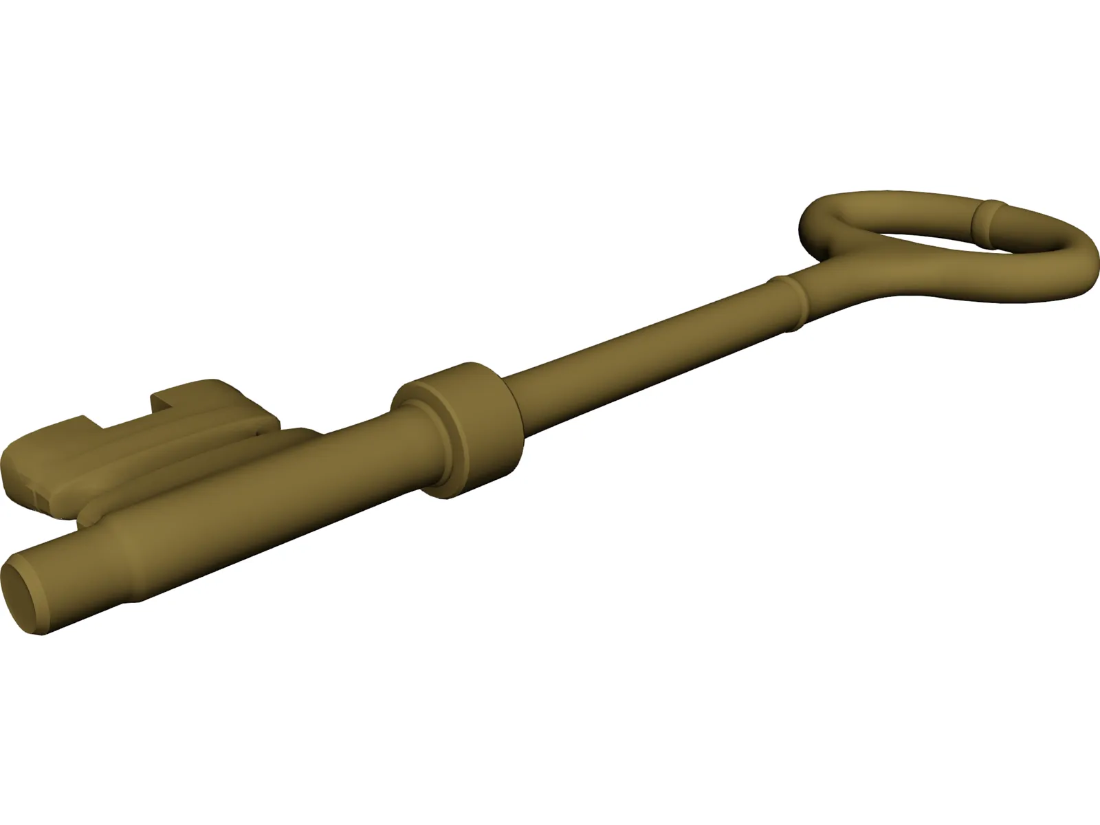 Skeleton Key 3D Model main preview